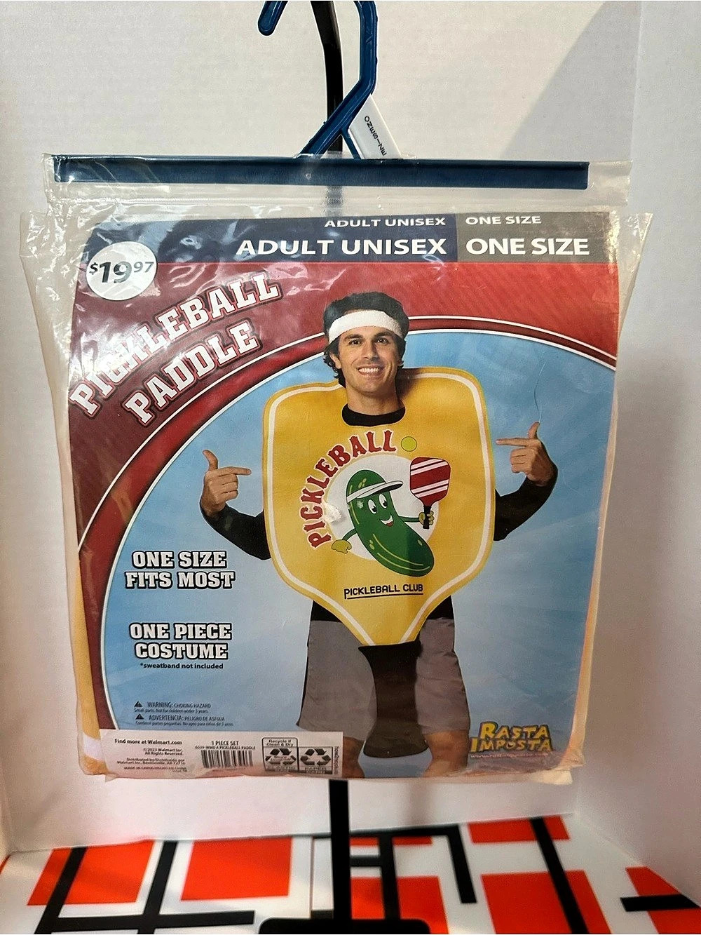 Rasta Imposta Pickleball Paddle Adult Costume - Brand NEW!